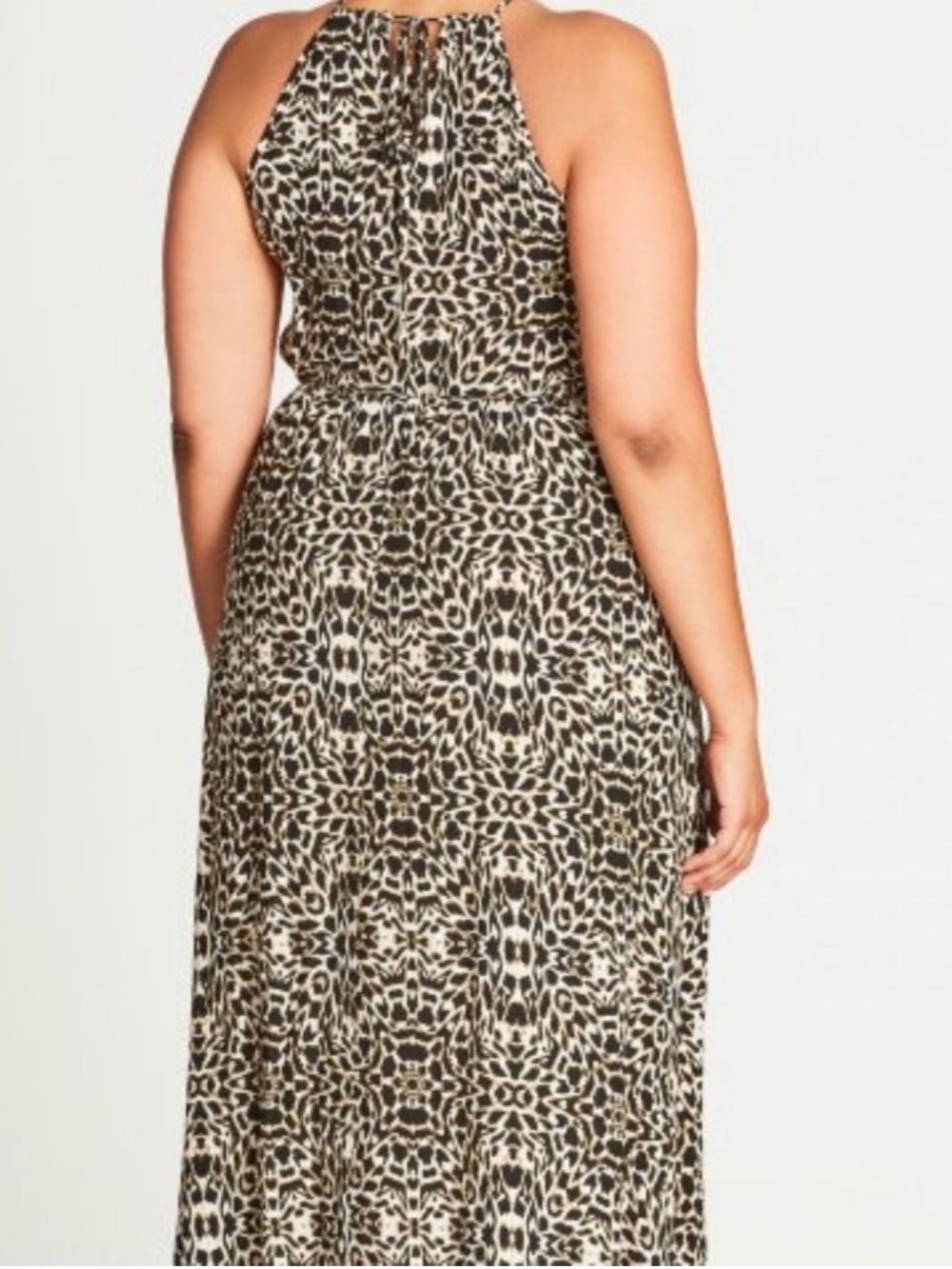 City Chic Animal Print Maxi Dress - Picture 3 of 7